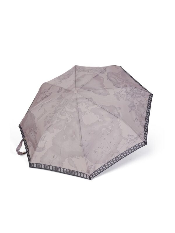 Alviero Martini Prima Classe Gray Nylon Umbrella