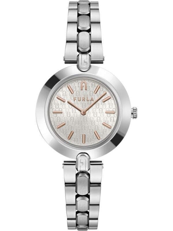 Furla Gray Stainless Steel Watch