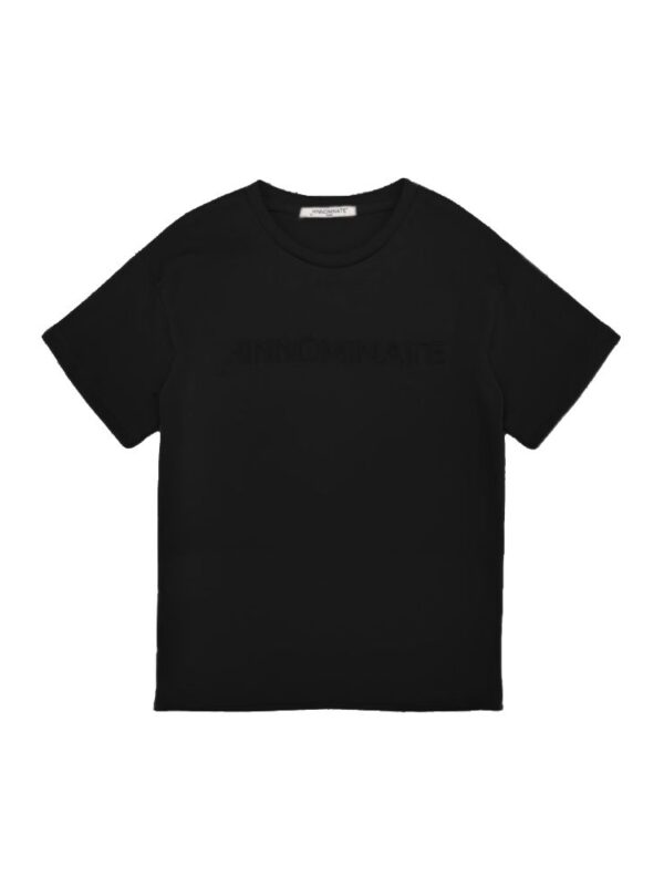 Hinnominate Black Cotton Tops & T-Shirt