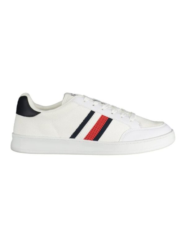 Tommy Hilfiger White Polyester Sneaker