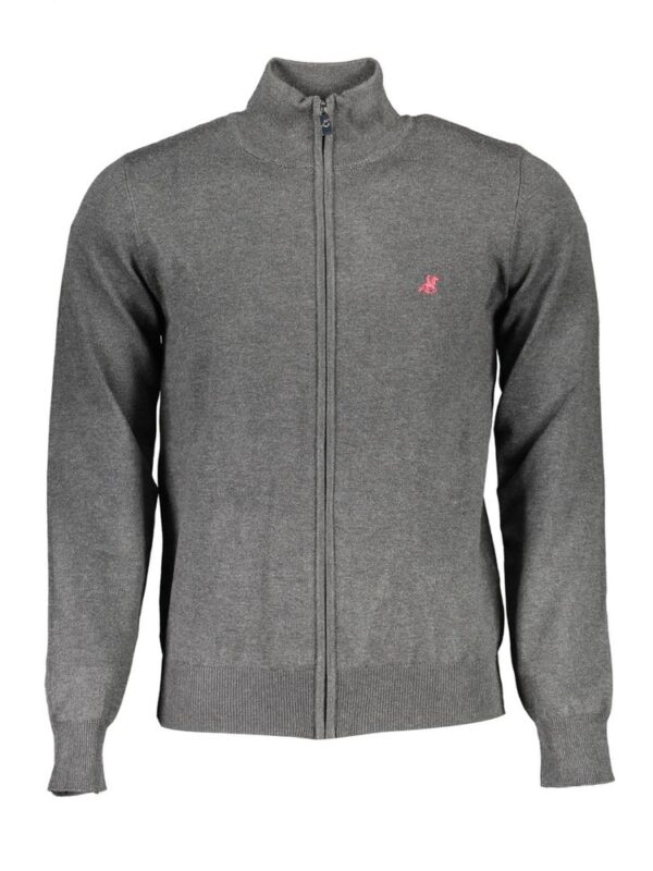 U.S. Grand Polo Gray Nylon Sweater