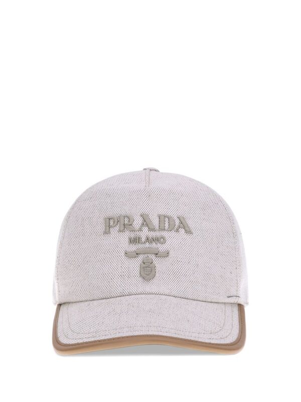 Prada Logoed Baseball Hat