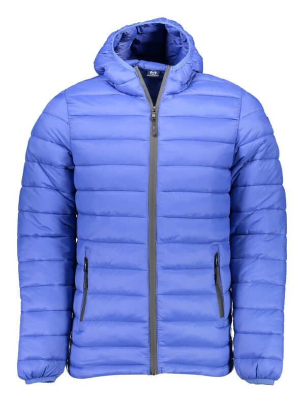 Sergio Tacchini Blue Polyester Jacket