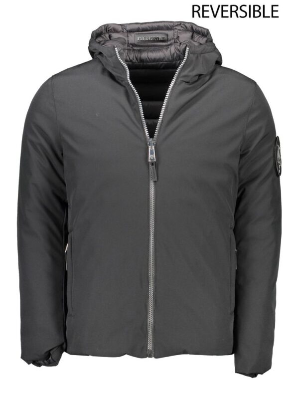Plein Sport Black Polyester Jacket