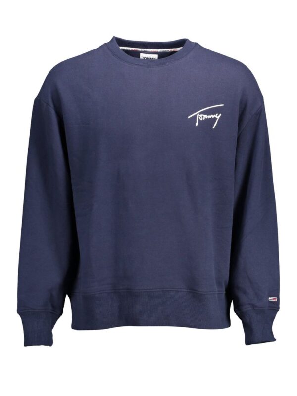 Tommy Hilfiger Blue Cotton Sweater