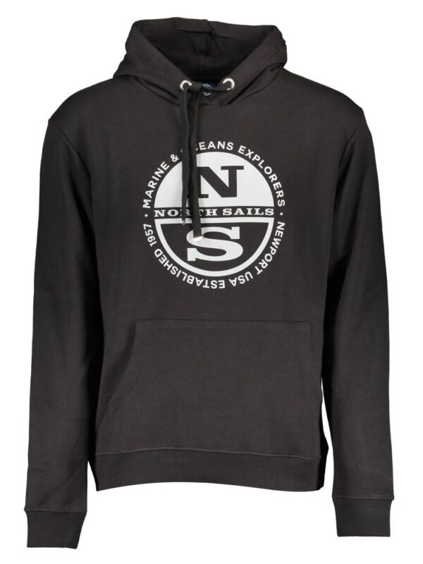 North Sails Black Cotton Sweater