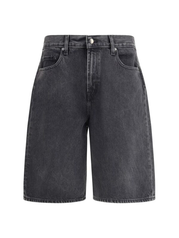 7FOR Denim Caviar Shorts