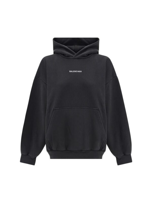 Balenciaga Logoed Hoodie
