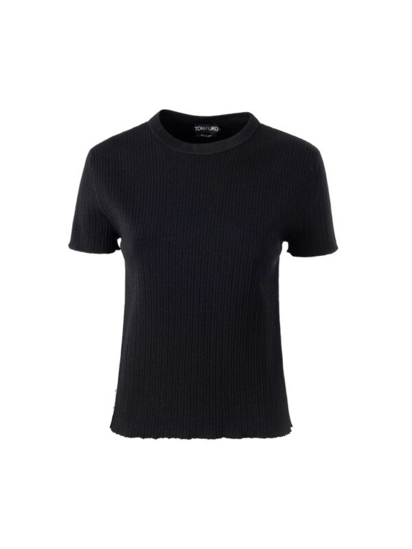 Tom Ford Black Silk T-Shirt