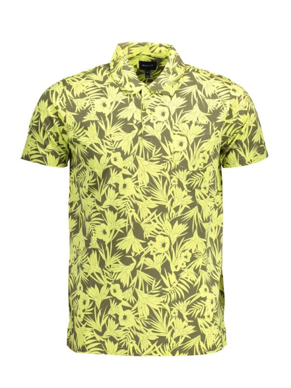 Gant Yellow Cotton Polo Shirt