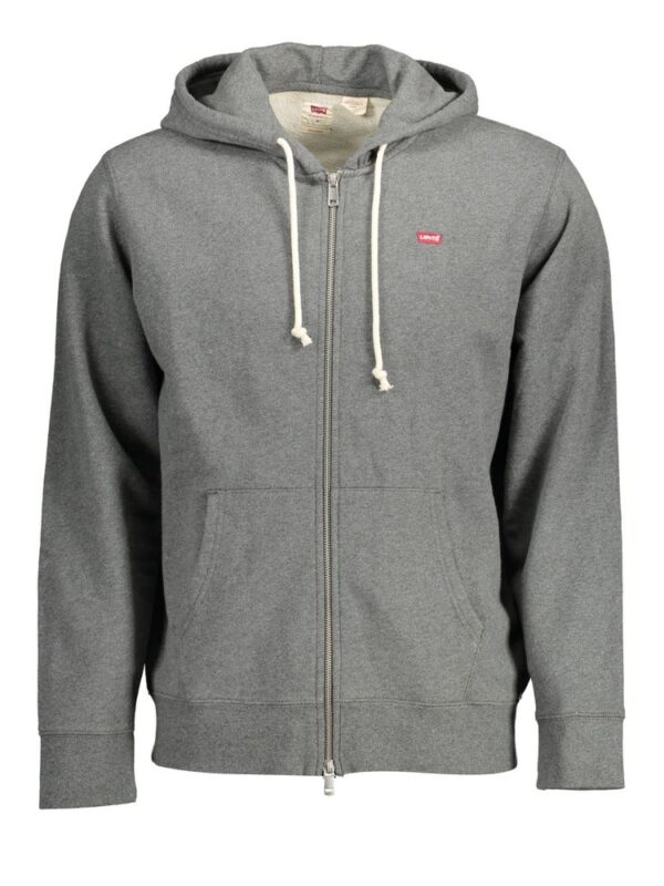 Levi's Gray Cotton Sweater