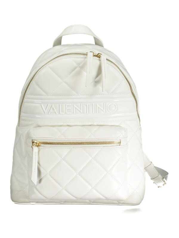 Mario Valentino White Polyethylene Backpack