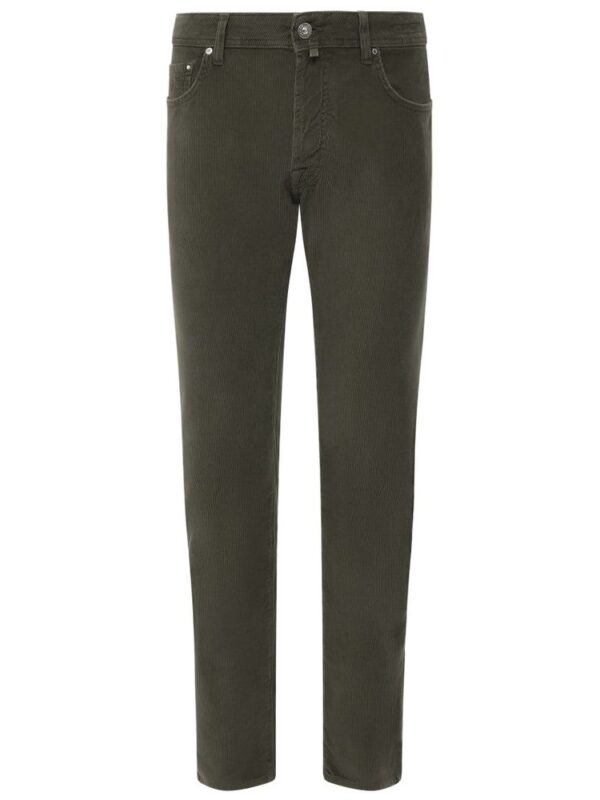 Jacob Cohen Gray Cotton Jeans & Pant