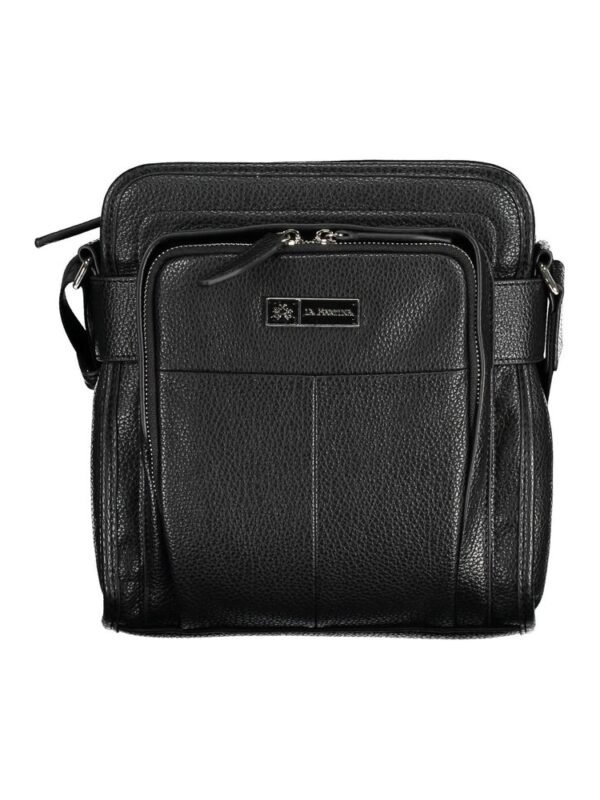 La Martina Black Polyethylene Shoulder Bag
