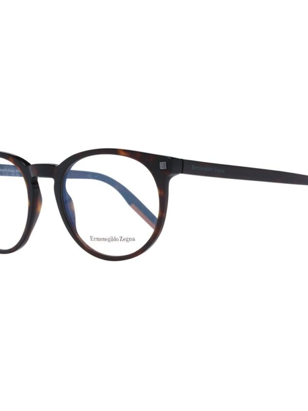 Ermenegildo Zegna Brown Men Optical Frames
