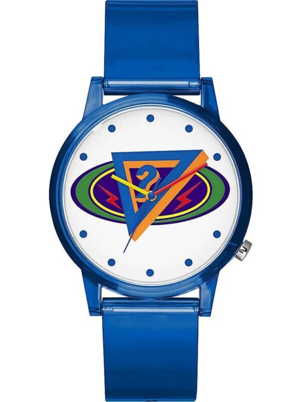 Guess Blue Resin Watch
