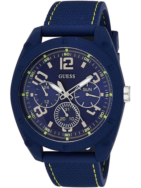 Guess Blue Rubber Watch