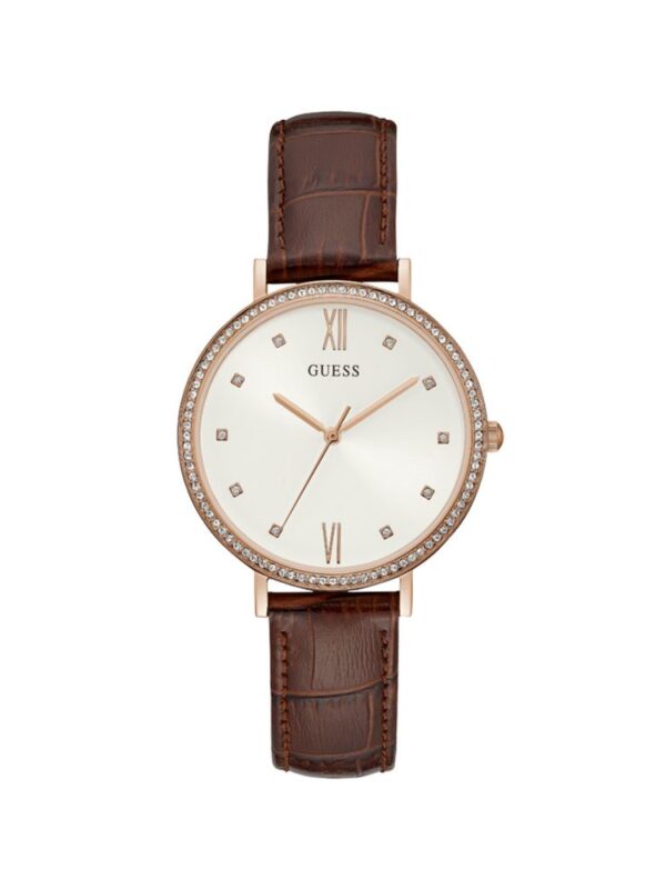 Guess Brown Leather Watch