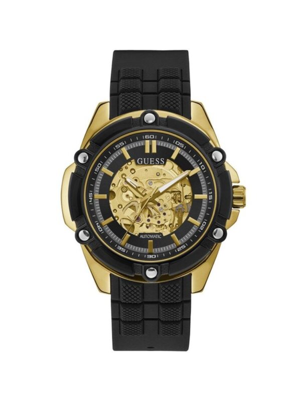 Guess Black Resin Watch