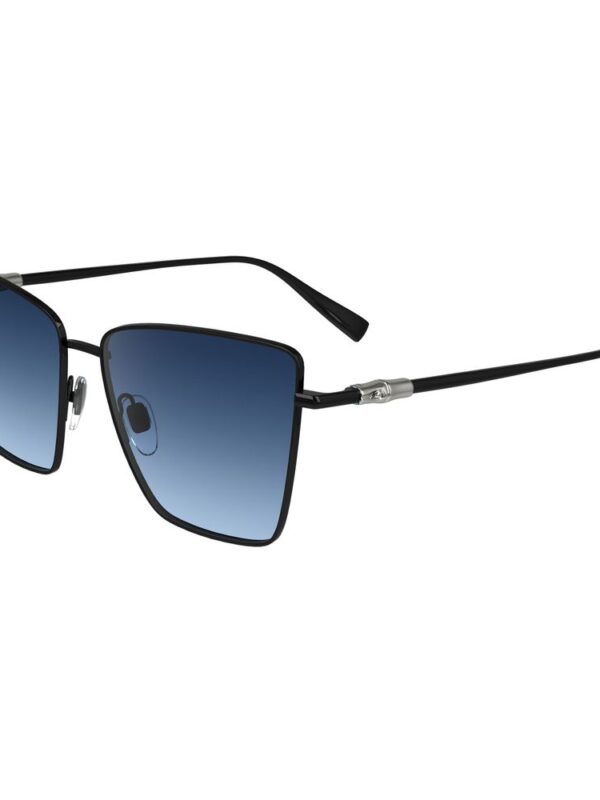 Longchamp Black Metal Sunglasses