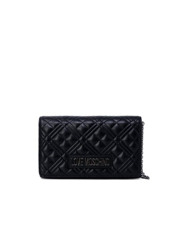 Love Moschino Bicolor Polyethylene Handbag