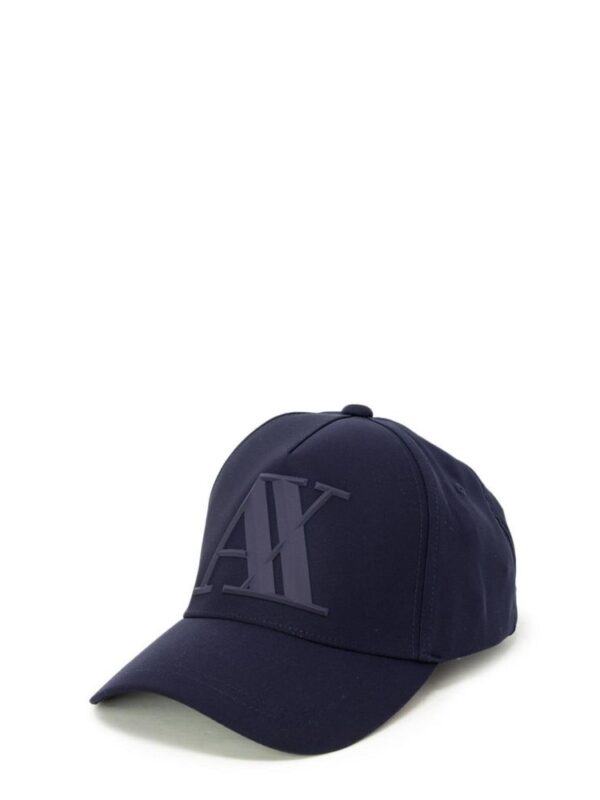 Armani Exchange Blue Polyester Caps Baseball Hat