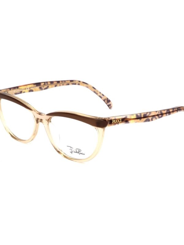 Emilio Pucci Brown Plastic Frames