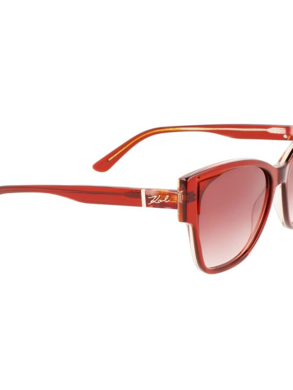 Karl Lagerfeld Orange Acetate Sunglasses