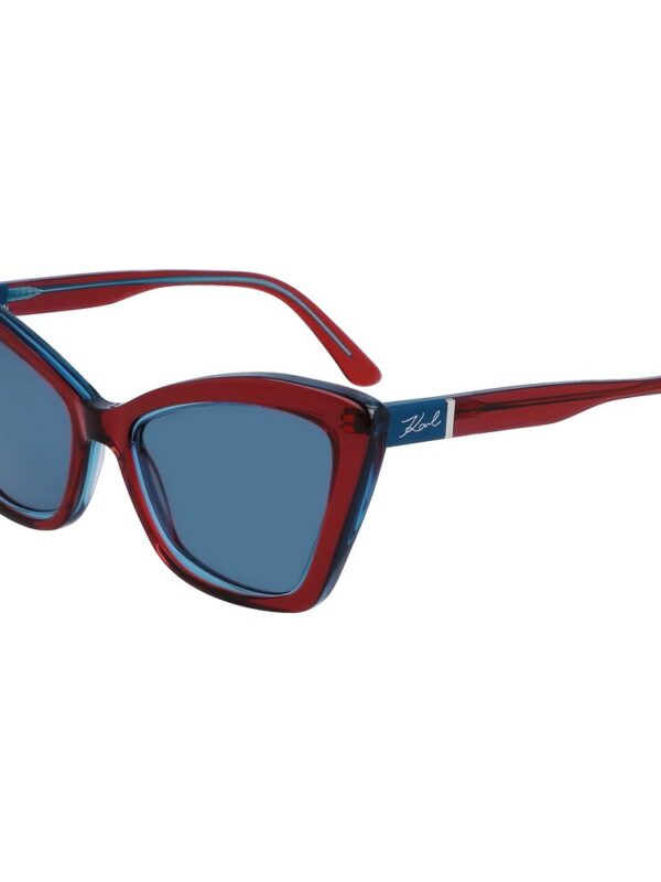 Karl Lagerfeld Red Acetate Sunglasses