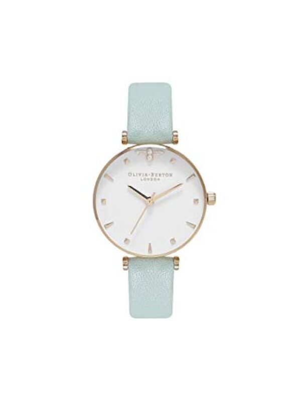 Olivia Burton Green Artificial Leather Watch