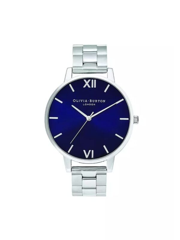 Olivia Burton Silver Stainless Steel Watch