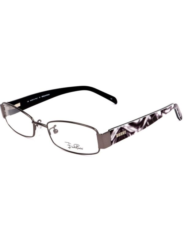 Emilio Pucci Gray Metal Frames