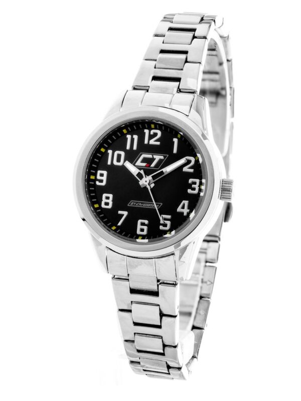 Chronotech Silver Stainless Steel Watch