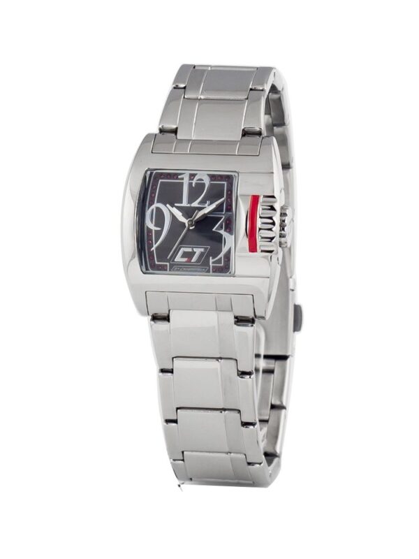 Chronotech Silver Stainless Steel Watch
