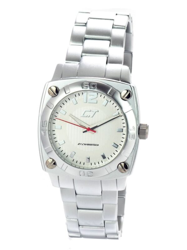 Chronotech Silver Aluminum Watch