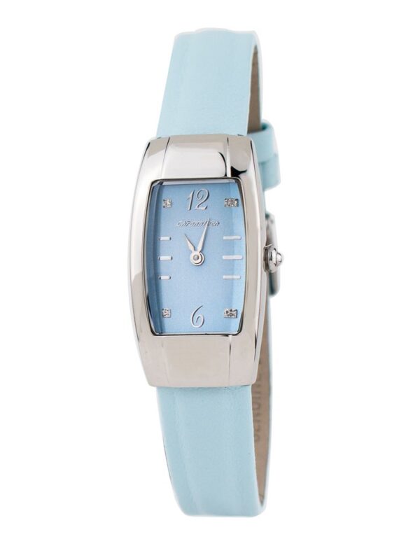 Chronotech Blue Leather Watch
