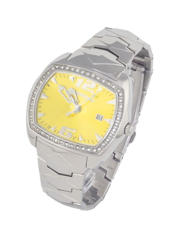 Chronotech Silver Stainless Steel Watch
