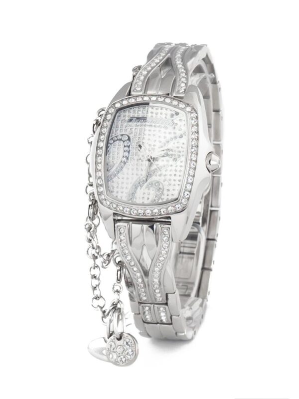 Chronotech Silver Stainless Steel Watch