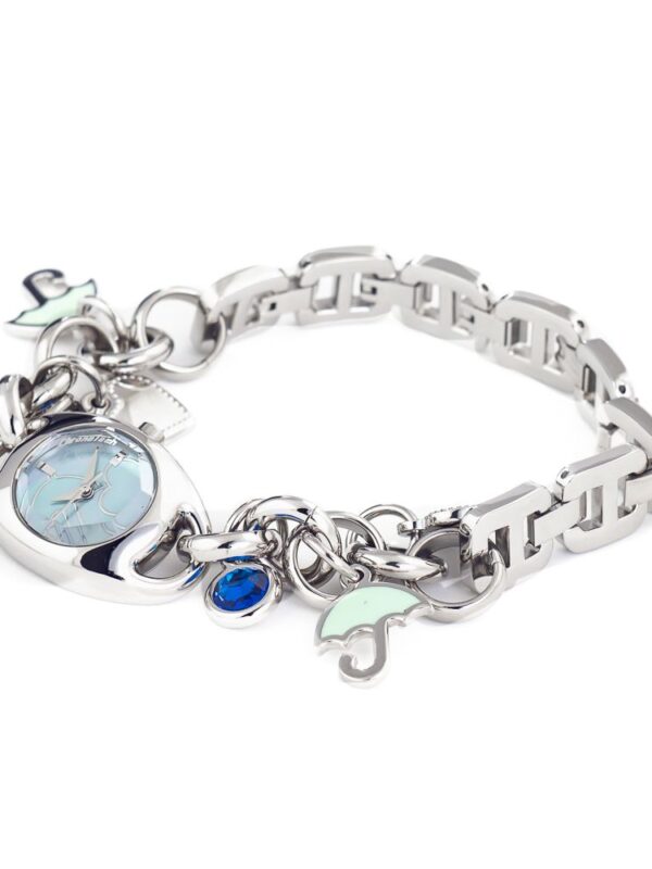 Chronotech Silver Stainless Steel Watch
