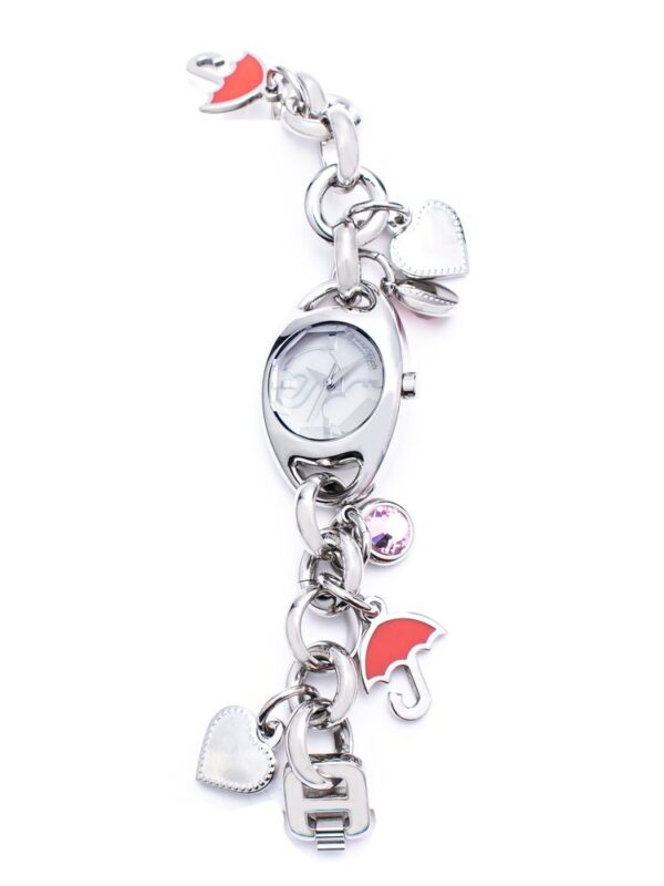 Chronotech Silver Stainless Steel Watch