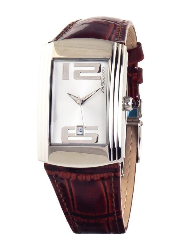 Chronotech Brown Leather Watch