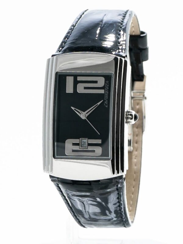 Chronotech Silver Stainless Steel Watch