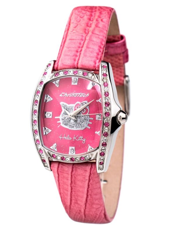 Chronotech Multicolor Leather Watch