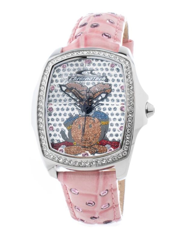 Chronotech Multicolor Leather Watch