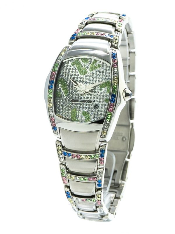 Chronotech Silver Stainless Steel Watch