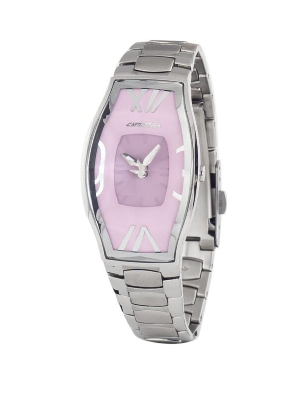 Chronotech Silver Stainless Steel Watch