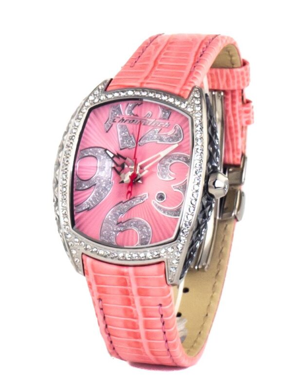 Chronotech Multicolor Leather Watch