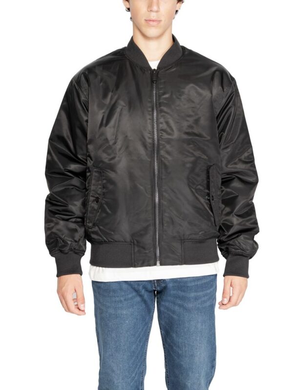 Calvin Klein Jeans Black Polyamide Jackets & Coat