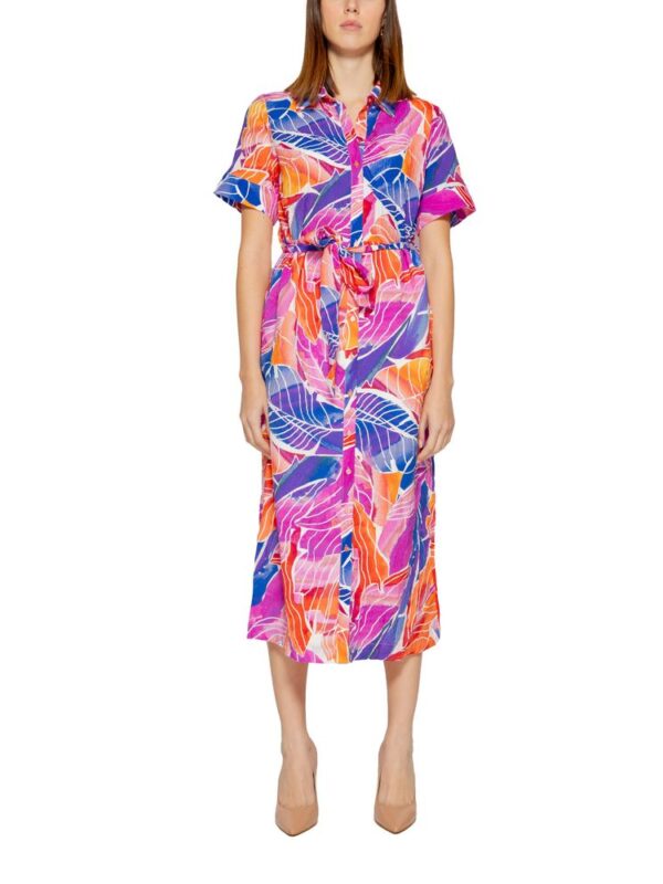 Vila Clothes Multicolor Viscose Long