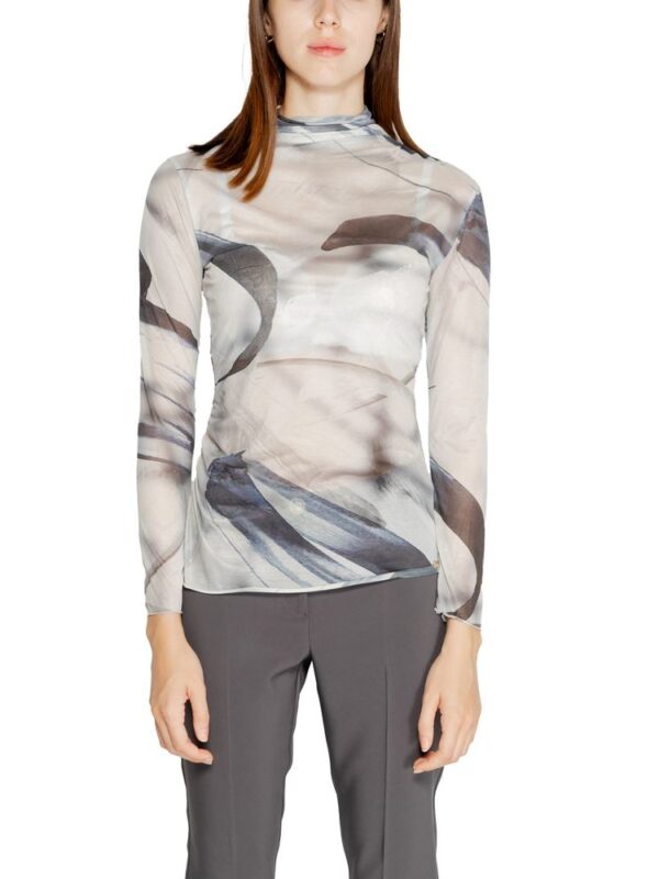 Rinascimento Gray Polyester Long Sleeve